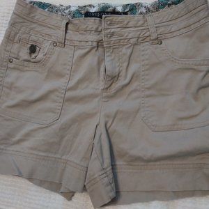 One 5 One Khaki Shorts size 8